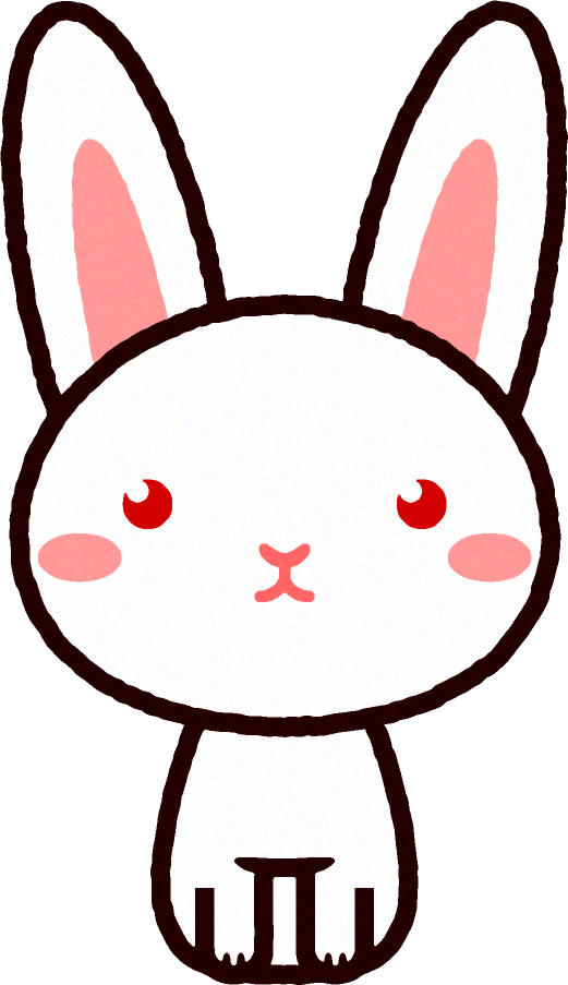 ウサギのイラスト Rabbit 動物 素材のプチッチ