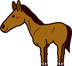 ウマのイラスト/Horse