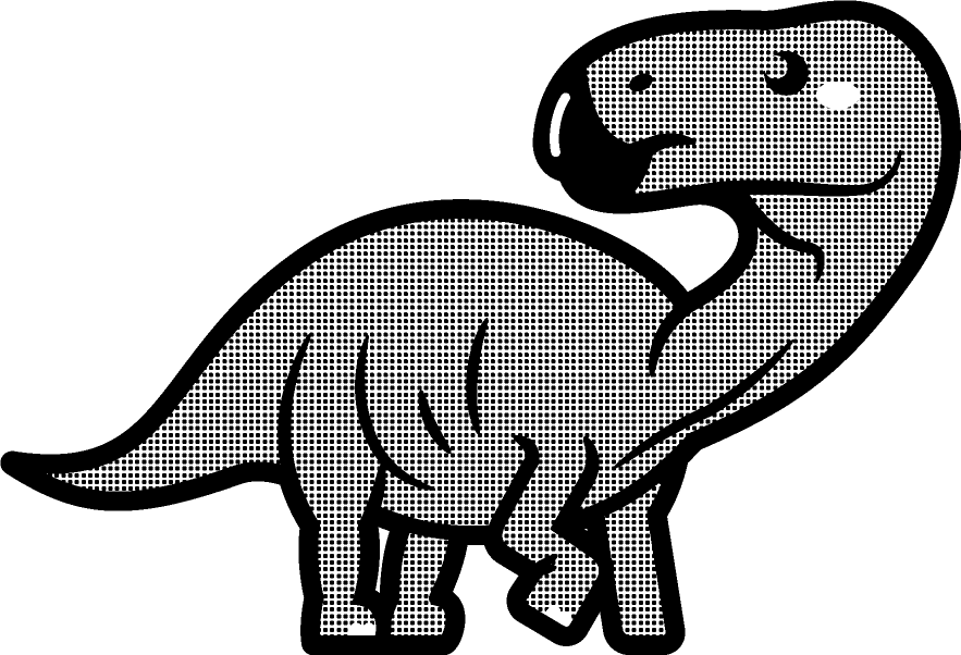 イグアノドンのイラスト 恐竜 動物 素材のプチッチ