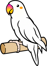 セキセイインコのイラスト 鳥 素材のプチッチ