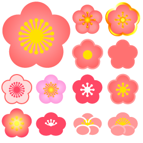 梅の花イラスト