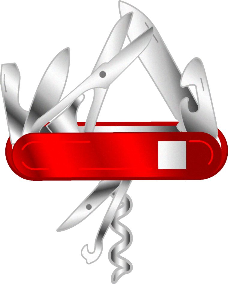 万能ナイフのイラスト 防災の道具 9月 季節 素材のプチッチ