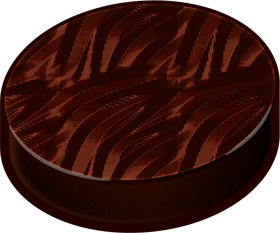 チョコレートのイラスト/円柱